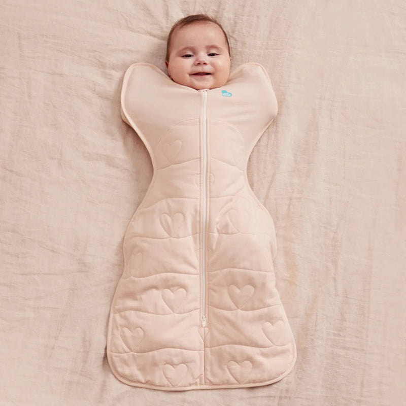 Love To Dream Swaddle Up Sleep Bag 3.5T Quilted Stretch Cotton Blush
