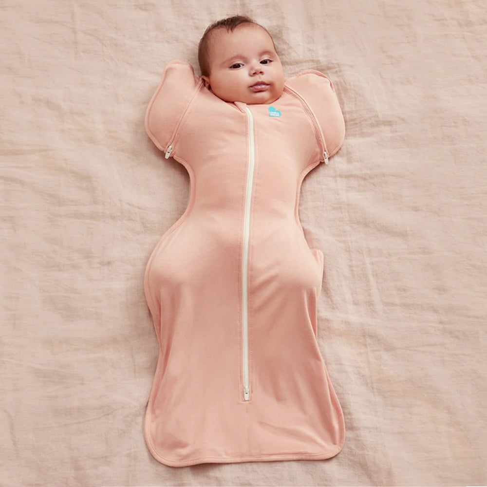 Love To Dream Swaddle Up Transition Bag 0.2T Stretch Cotton Blush