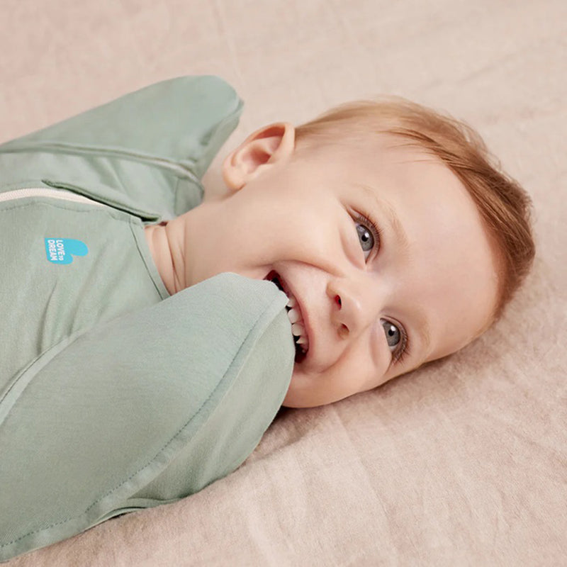 Love To Dream Swaddle Up Transition Bag 0.2T Stretch Cotton Olive