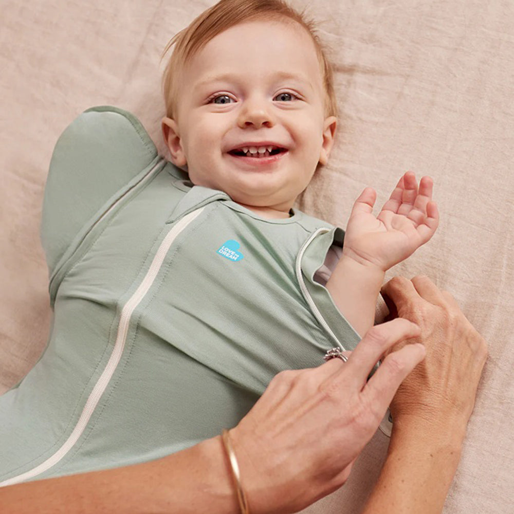 Love To Dream Swaddle Up Transition Bag 0.2T Stretch Cotton Olive