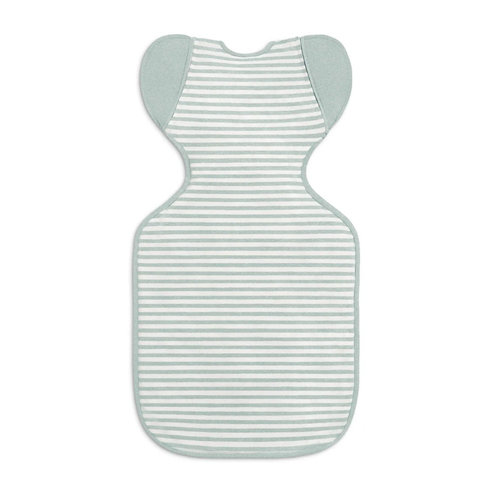 Love To Dream Swaddle Up Transition Bag 0.2T Stretch Cotton Stripe Olive