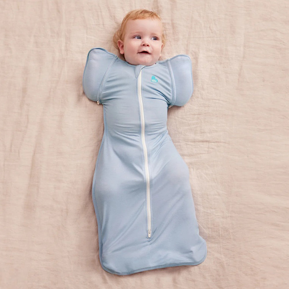 Love To Dream Swaddle Up Transition Bag 0.2T Stretch Cotton Soft Blue