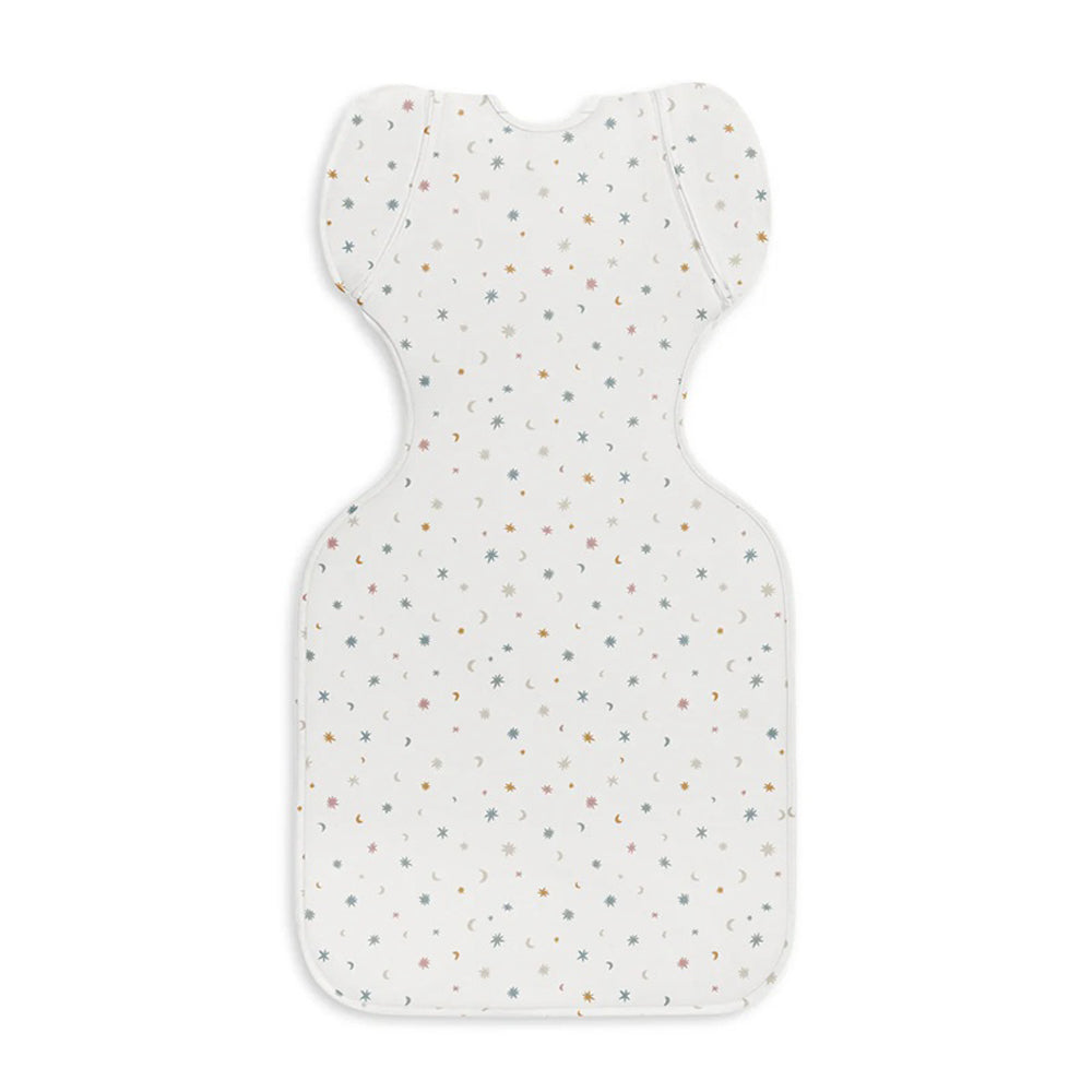 Love To Dream Swaddle Up Transition Bag 0.2T Stretch Organic Cotton Starlight White