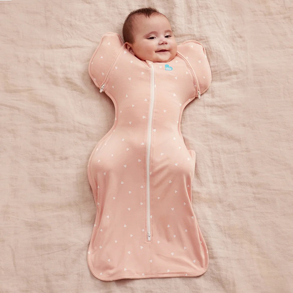 Love To Dream Swaddle Up Transition Bag 0.2T Viscose From Bamboo Hearts Blush