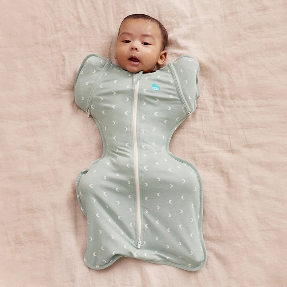 Love To Dream Swaddle Up Transition Bag 1.0T Stretch Cotton Moon Olive