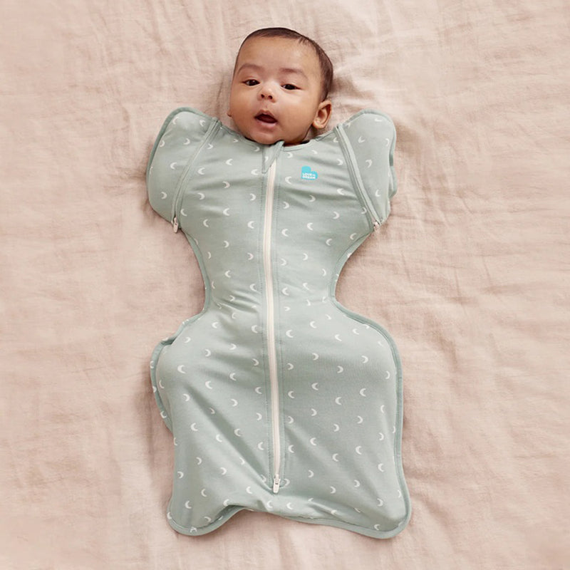 Love To Dream Swaddle Up Transition Bag 1.0T Stretch Cotton Moon Olive