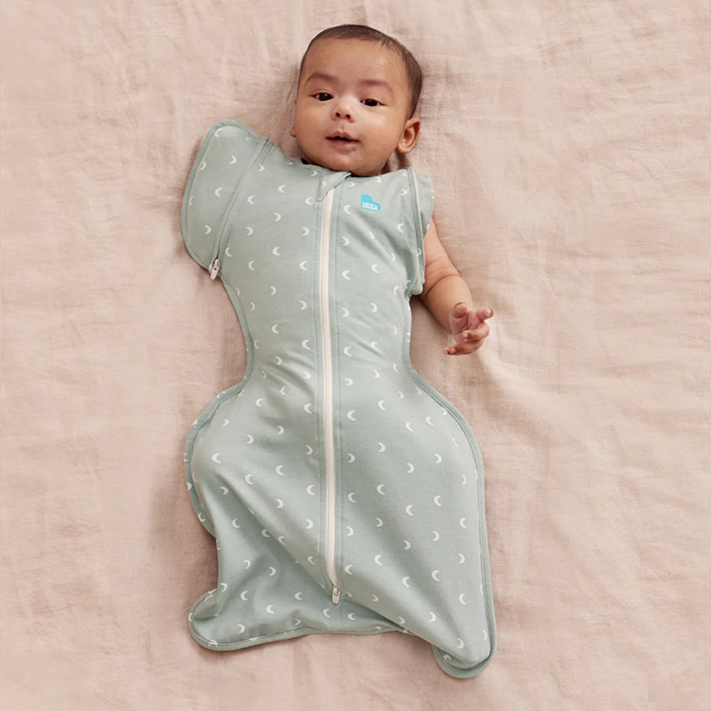 Love To Dream Swaddle Up Transition Bag 1.0T Stretch Cotton Moon Olive