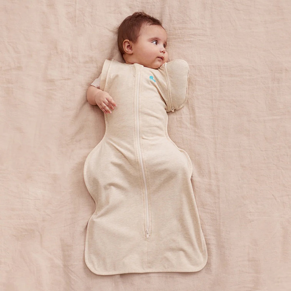 Love To Dream Swaddle Up Transition Bag 1.0T Stretch Cotton Oatmeal