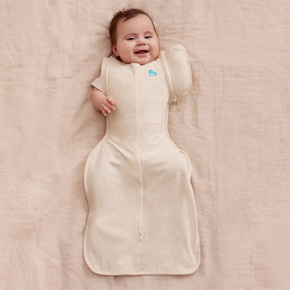Love To Dream Swaddle Up Transition Bag 1.0T Stretch Cotton Oatmeal