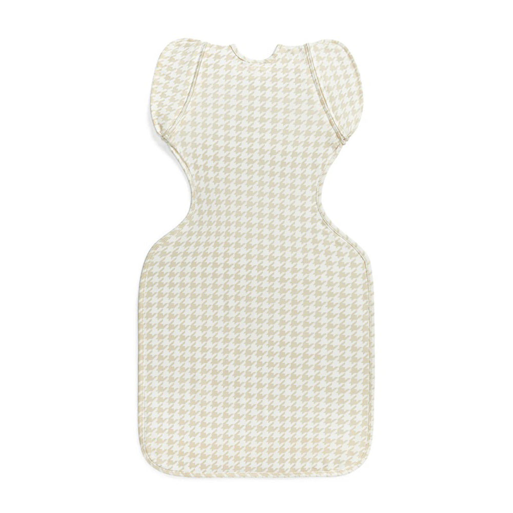 Love To Dream Swaddle Up Transition Bag 1.0T Original Stretch Cotton Houndstooth Tan