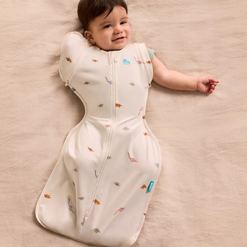 Love To Dream Swaddle Up Transition Bag 1.0T Stretch Cotton Dinosnore