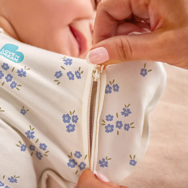 Love To Dream Swaddle Up Transition Bag 1.0T Stretch Cotton Meadow