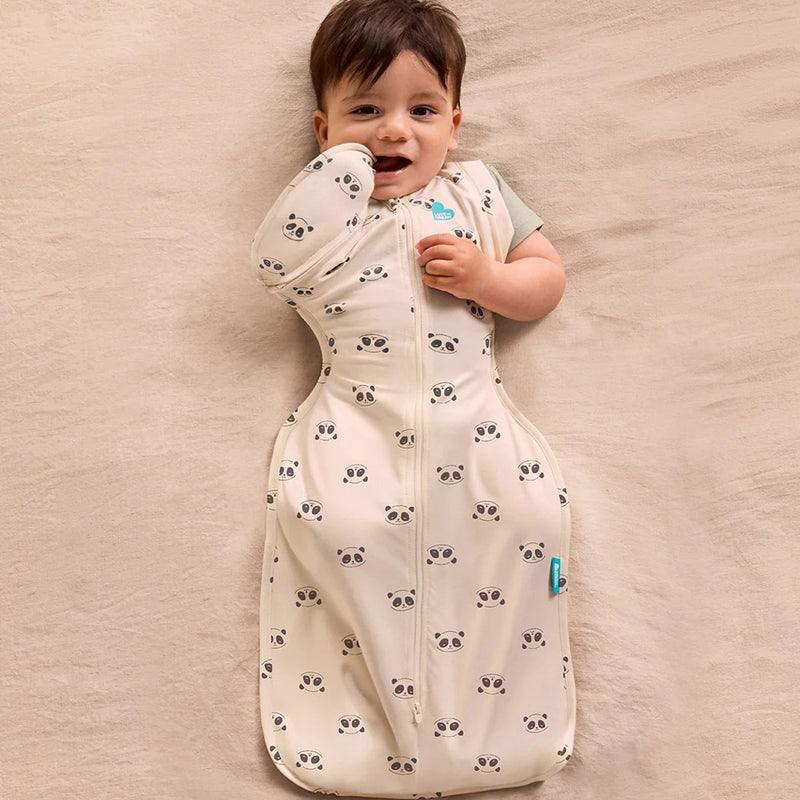 Love To Dream Swaddle Up Transition Bag 1.0T Stretch Cotton Sleepy Panda