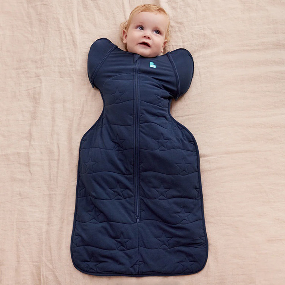 Love To Dream Swaddle Up Transition Bag 3.5T Quilted Stretch Cotton Navy
