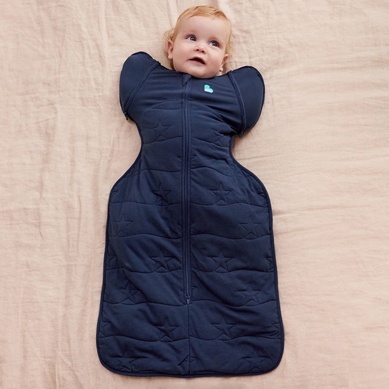 Love To Dream Swaddle Up Transition Bag 3.5T Quilted Stretch Cotton Navy