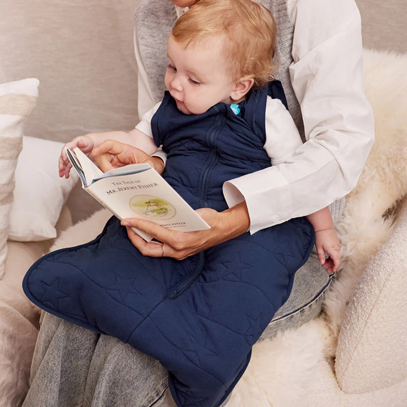 Love To Dream Swaddle Up Transition Bag 3.5T Quilted Stretch Cotton Navy