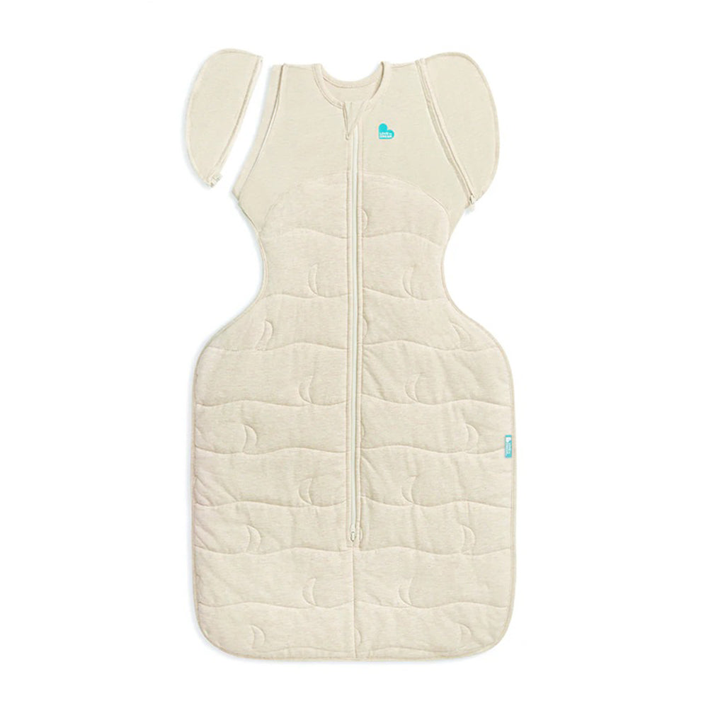 Love To Dream Swaddle Up Transition Bag 3.5T Quilted Stretch Cotton Oatmeal