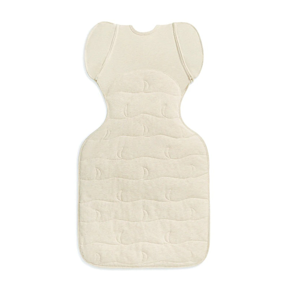 Love To Dream Swaddle Up Transition Bag 3.5T Quilted Stretch Cotton Oatmeal