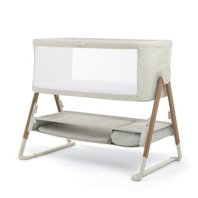 Mamas & Papas Lua V2 Bedside Cot Fawn