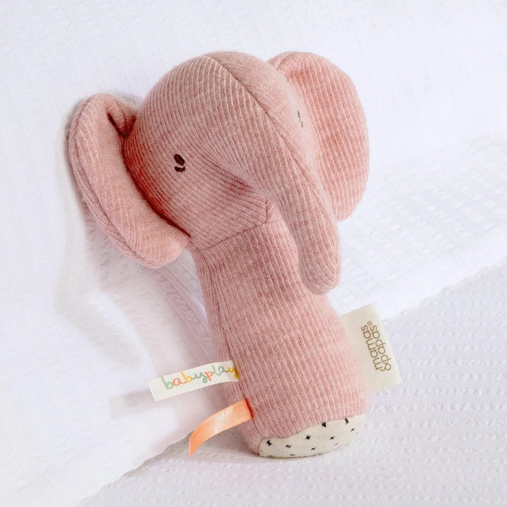 Mamas & Papas Mini Rattle Edie Elephant
