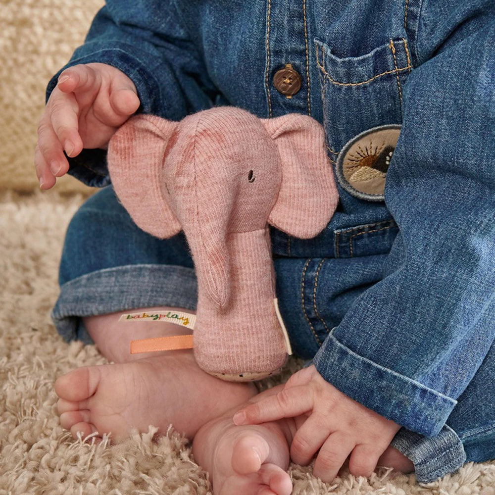 Mamas & Papas Mini Rattle Edie Elephant