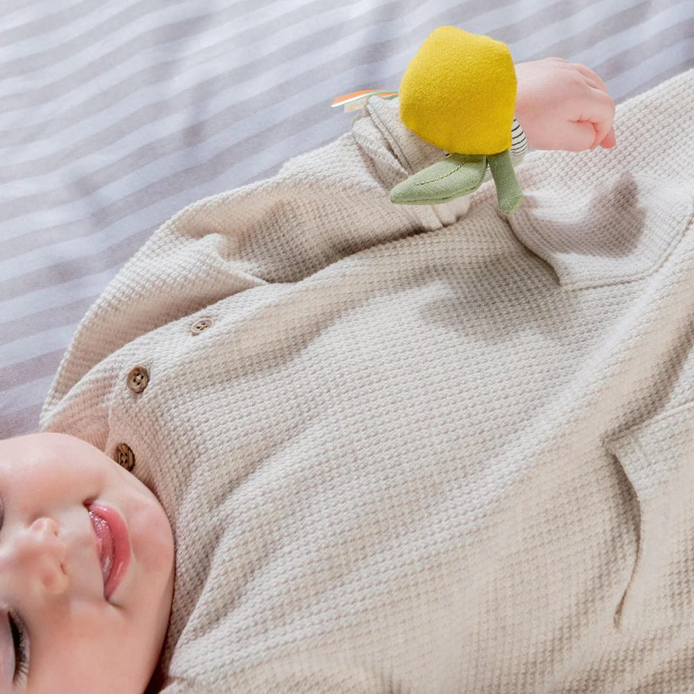 Mamas & Papas Wrist Rattles Lion/Lemon 2pk
