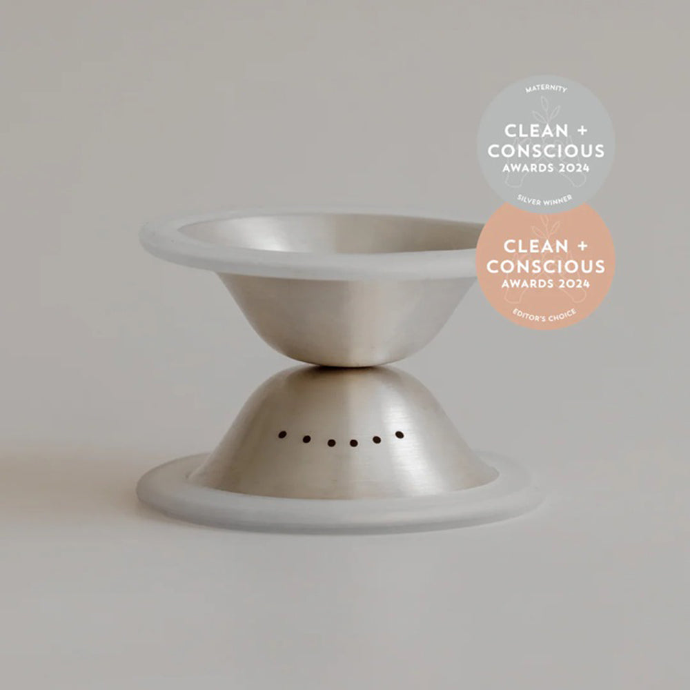 Mammae Bosom 999 Fine Silver Non-Slip Breathable Nipple Cups