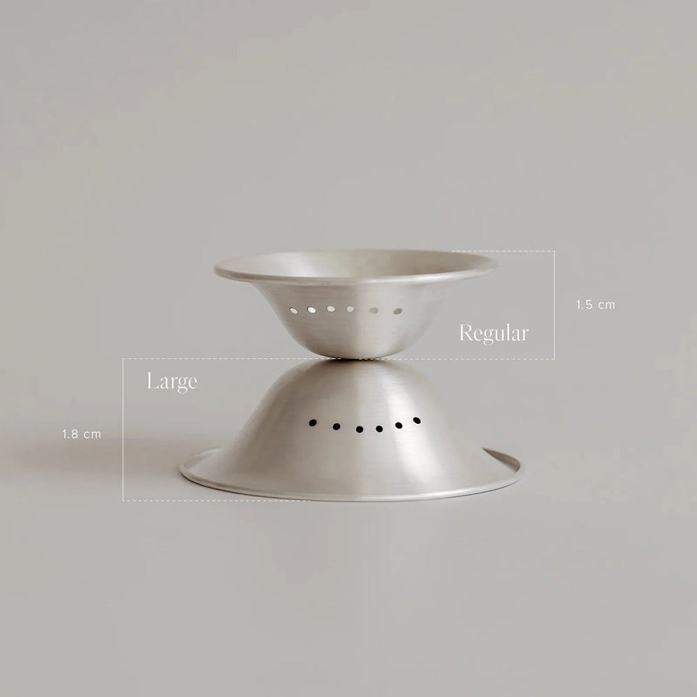 Mammae Bosom 999 Fine Silver Non-Slip Breathable Nipple Cups