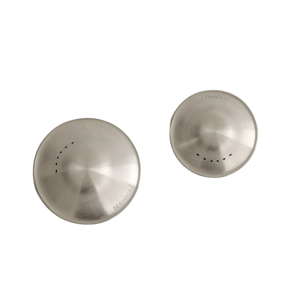 Mammae Bosom 999 Fine Silver Non-Slip Breathable Nipple Cups