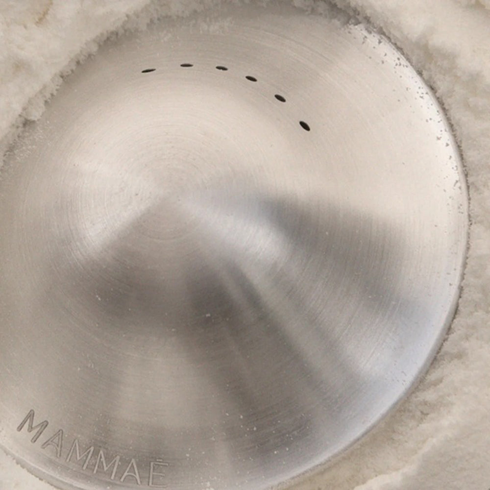 Mammae Bosom 999 Fine Silver Non-Slip Breathable Nipple Cups