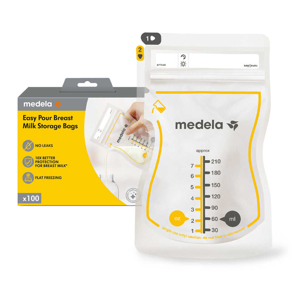 Medela Easy Pour Breast Milk Storage Bags 100 pcs