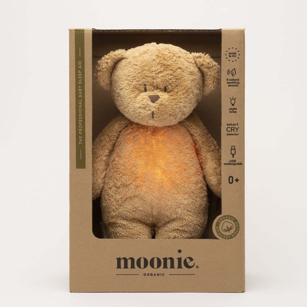 Moonie Organic Humming Bear Cappuccino