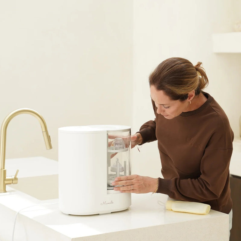 Mumilk 3-in-1 Baby Bottle Washer, Steriliser & Dryer