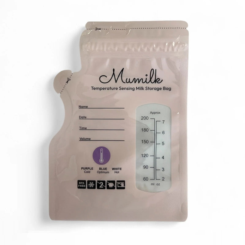 Mumilk Temperature Sensing Storage Bags
