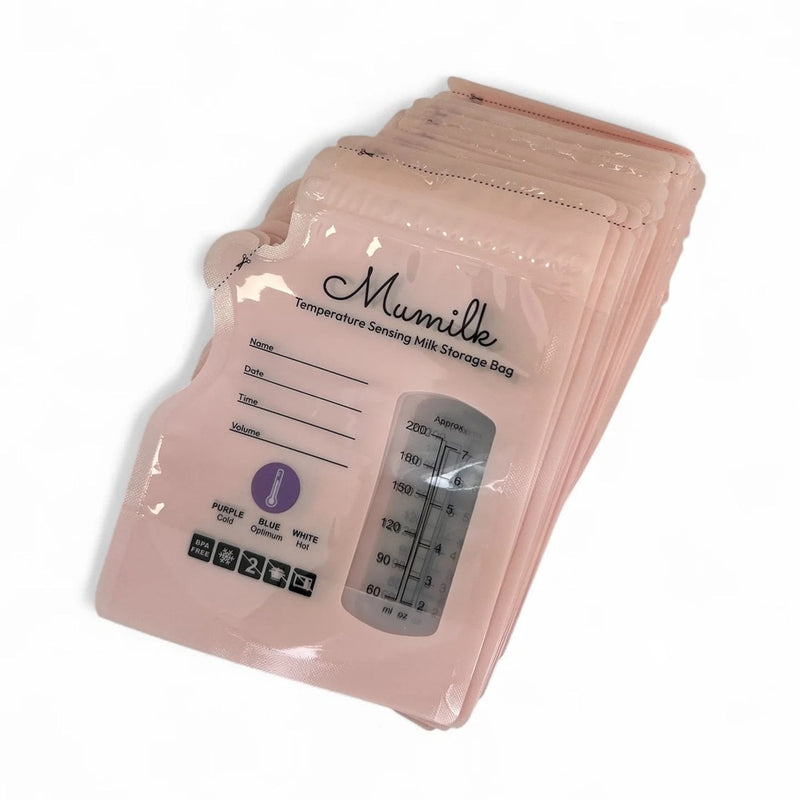 Mumilk Temperature Sensing Storage Bags