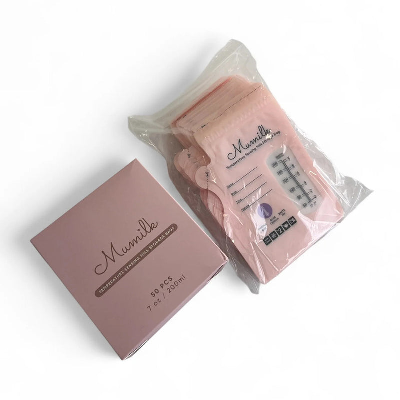 Mumilk Temperature Sensing Storage Bags