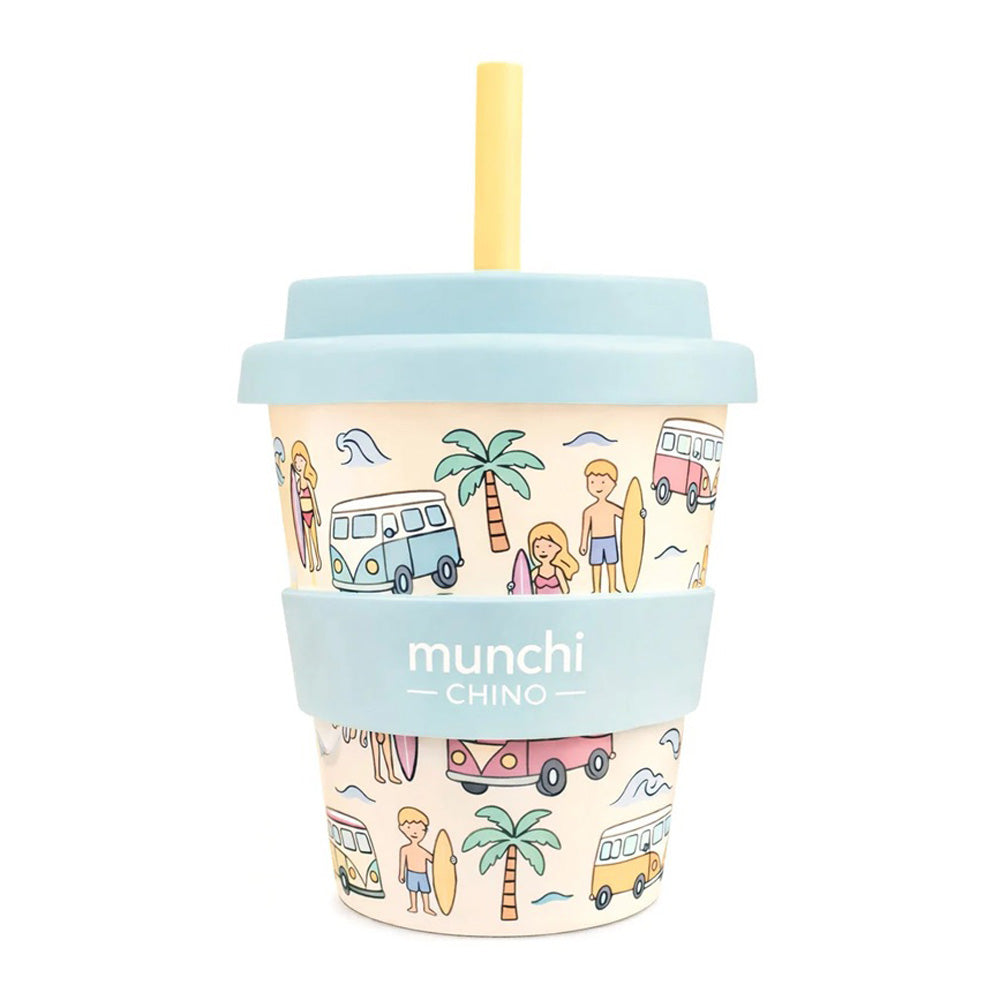 Munchi 4oz Babychino Cups with Straw