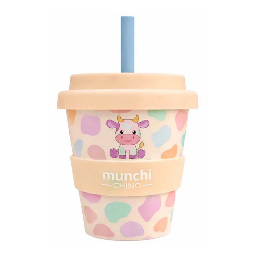 Munchi 4oz Babychino Cups with Straw