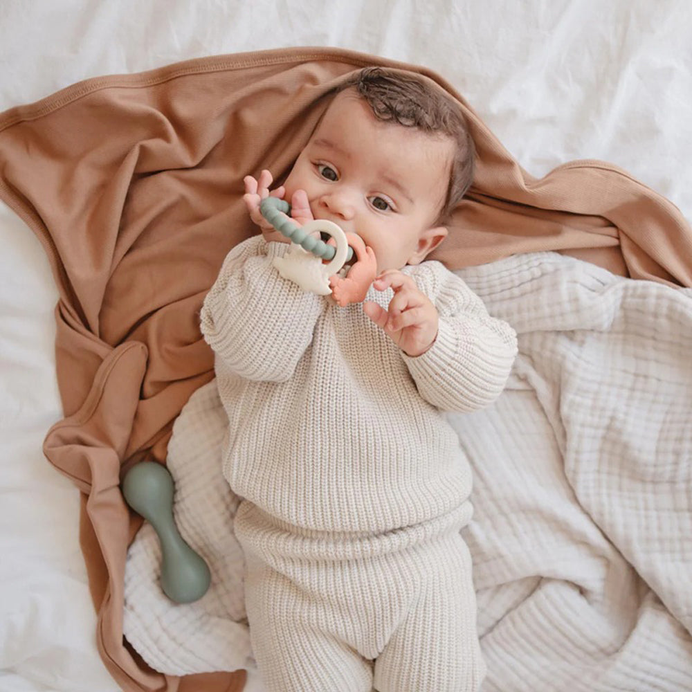 Mushie Teething Rings