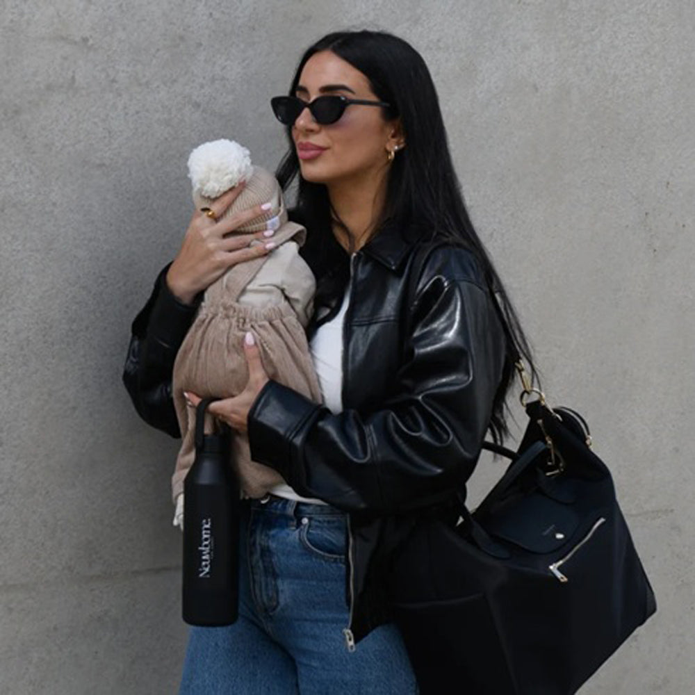 Neuwborne Formula Feeding Baby Thermos Black