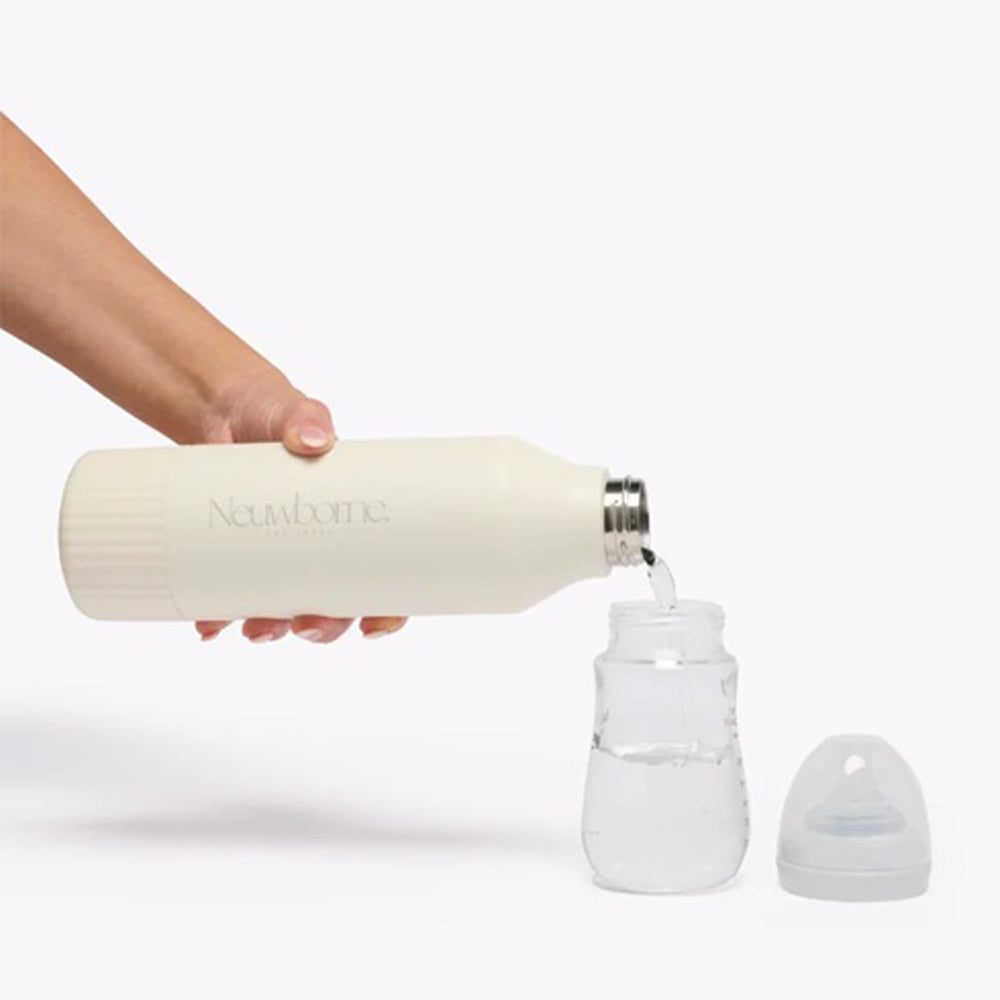 Neuwborne Formula Feeding Baby Thermos Cream