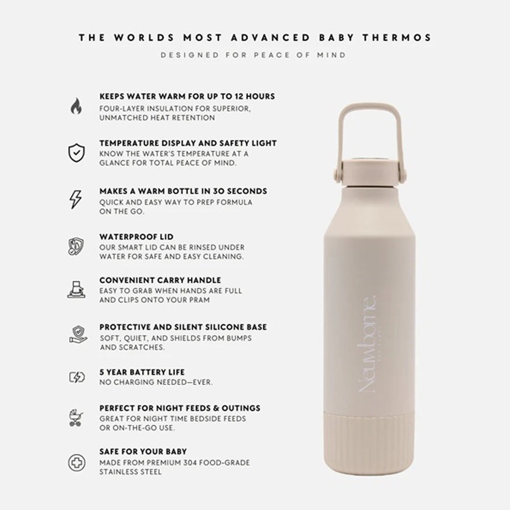 Neuwborne Formula Feeding Baby Thermos Sand