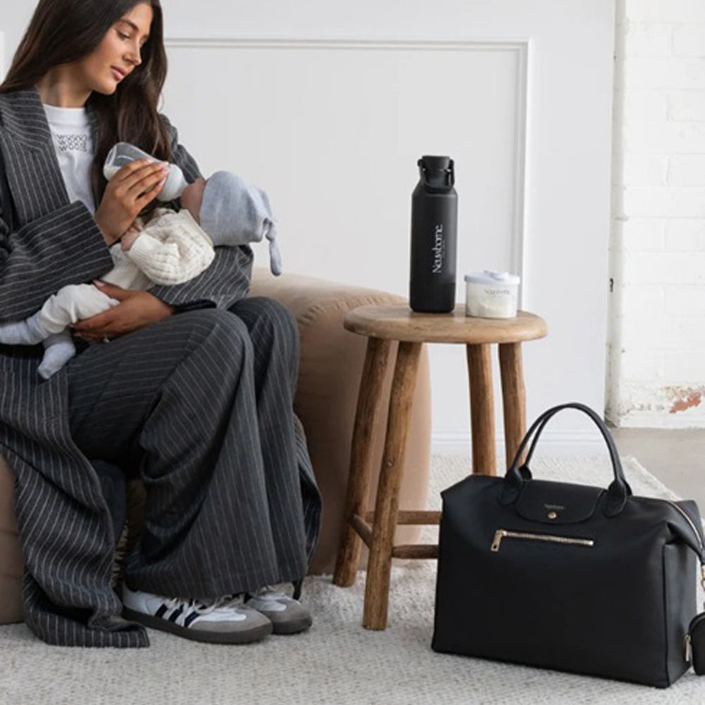 Neuwborne The Milana Carryall Nappy Bag Vegan Leather