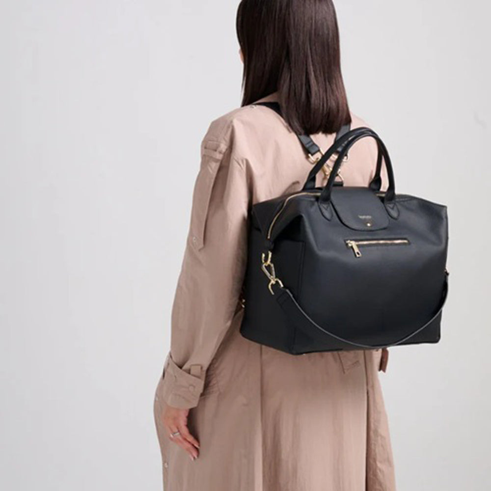 Neuwborne The Milana Carryall Nappy Bag Vegan Leather