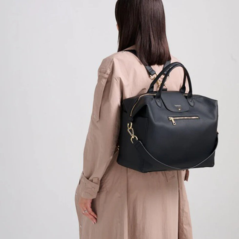 Neuwborne The Milana Carryall Nappy Bag Vegan Leather