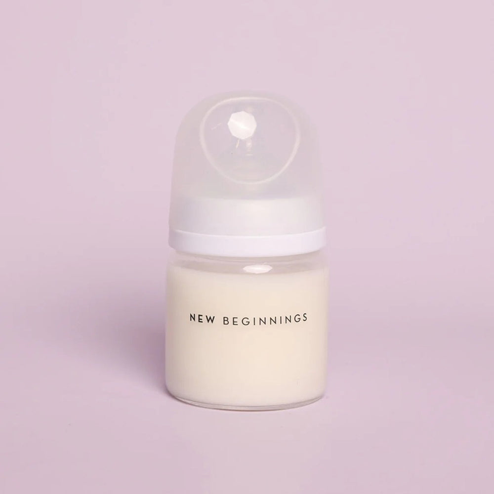 New Beginnings Classic Glass Bottle 120ml Twin Pack