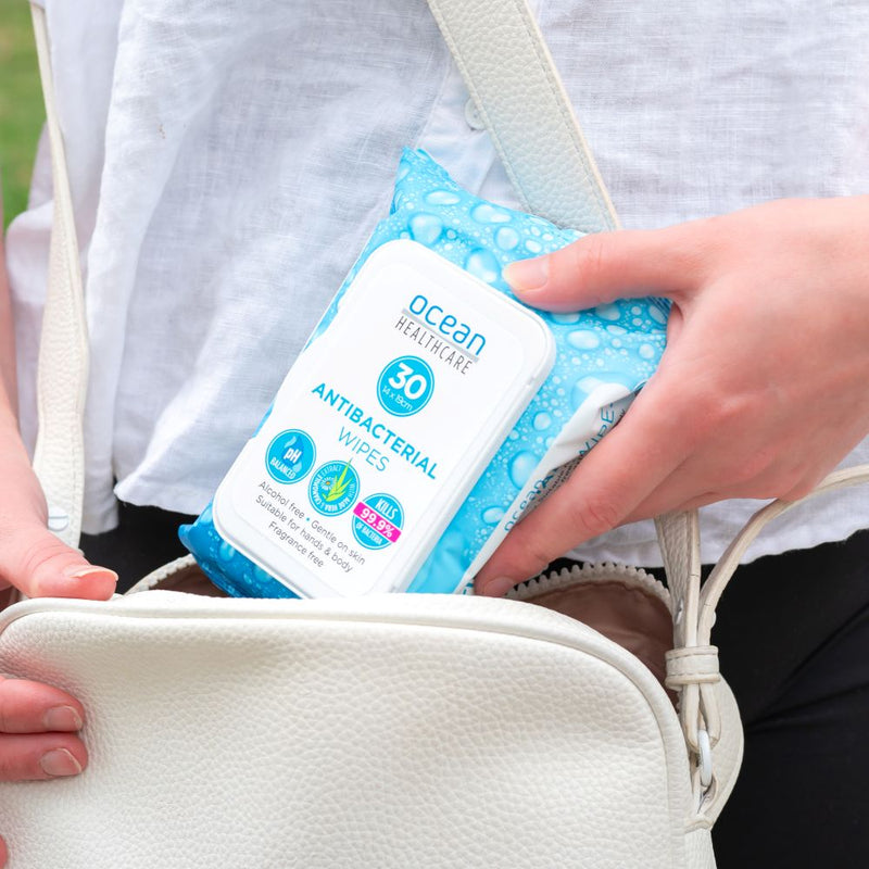 Ocean Antibacterial Wipes 30pk