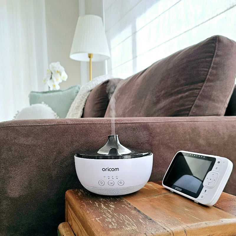 Oricom 4-in-1 Humidifier - Aroma Diffuser, Speaker & Night Light