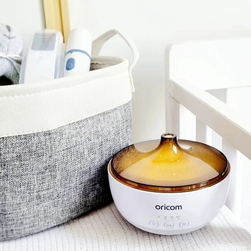 Oricom 4-in-1 Humidifier - Aroma Diffuser, Speaker & Night Light