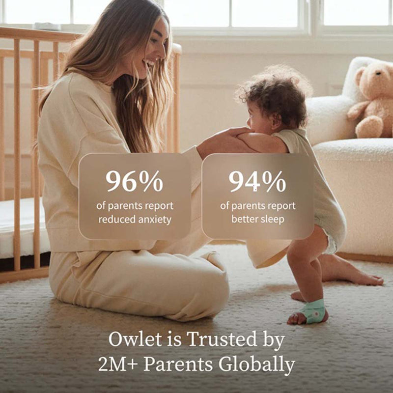 Owlet Dream Sight & Dream Sock Duo Baby Monitor